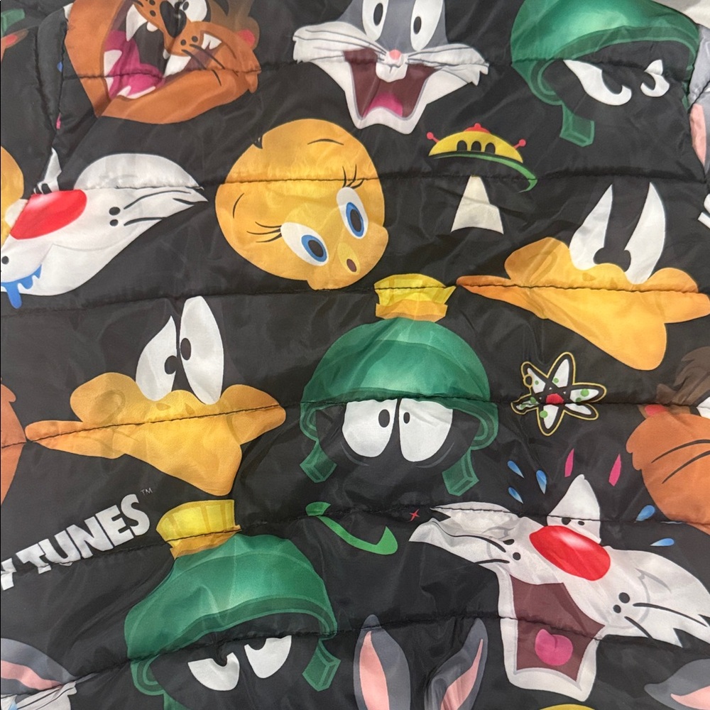 Members Only Multicolor Cartoon Puffer Jacket - Picture 8 of 8